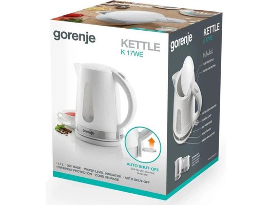 Чайник электрический GORENJE K17WE